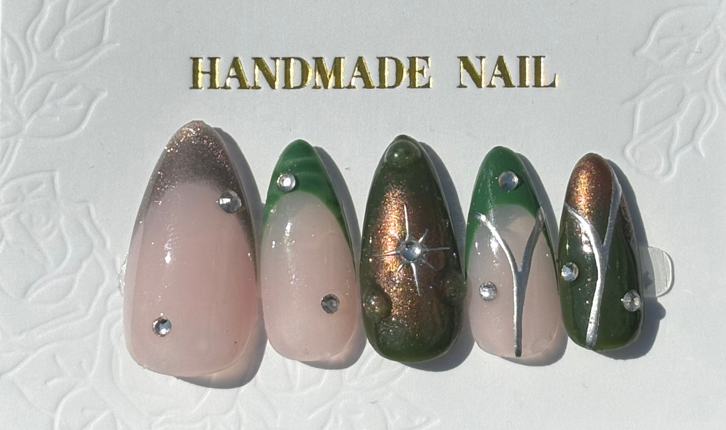 Premium Art Press-On Nails - Custom Set