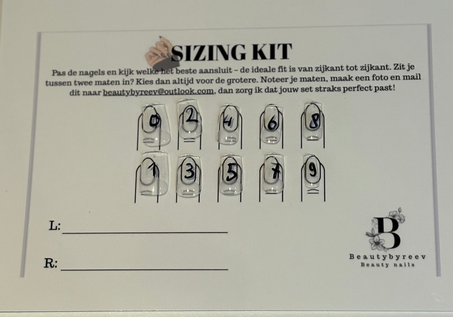 Sizing Kit - Press-On Nails