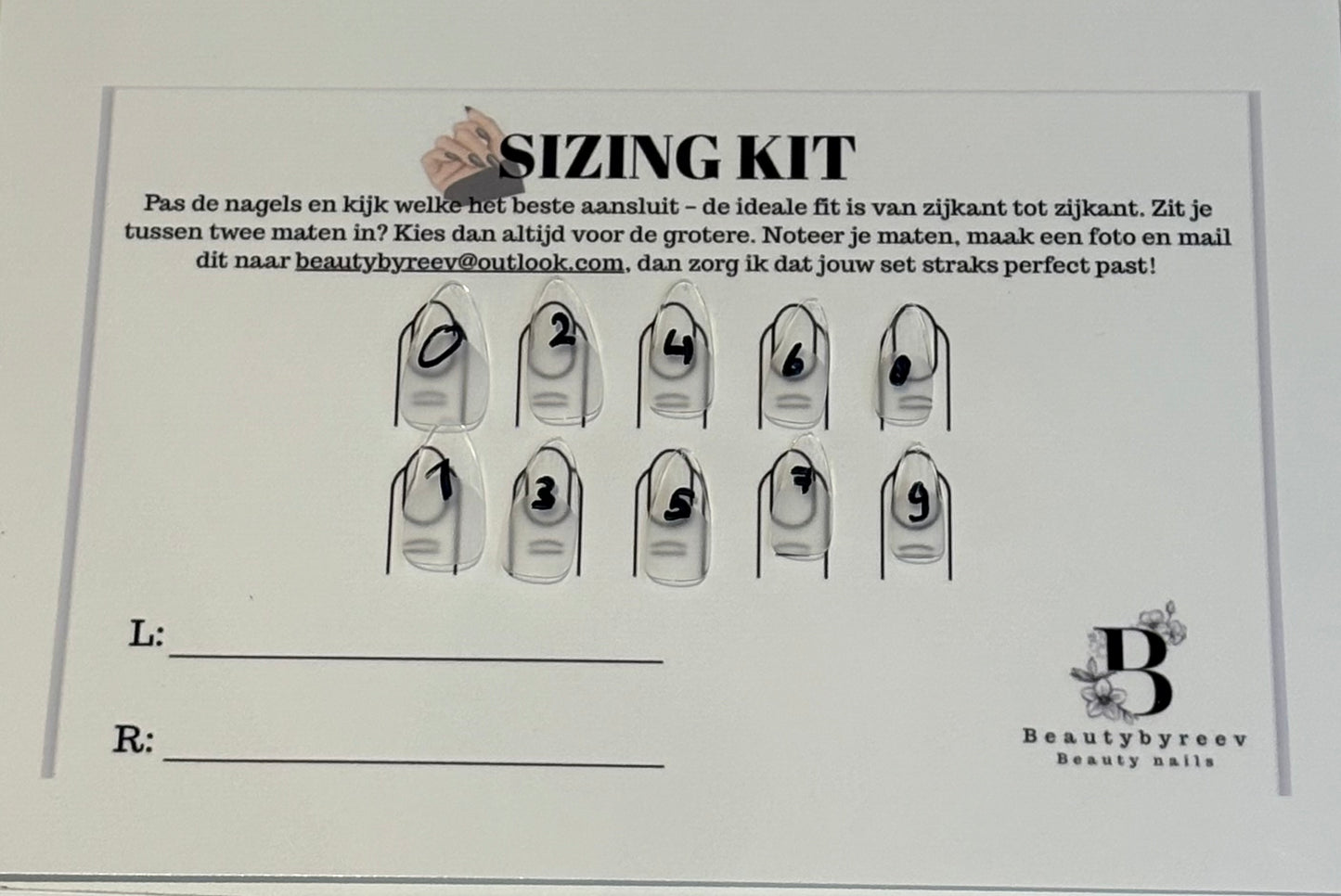 Sizing Kit - Press-On Nails